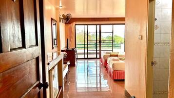 Standard Twin Fan Room | 1 soveværelse, gratis Wi-Fi