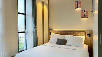 Chambre Double Deluxe, vue ville | Vue sur la rue