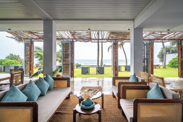 Zona de estar del vestíbulo