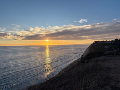 Lillie’s Oceanview RUSTIC Boho Surf Cottage
Steps to the beach & fun!