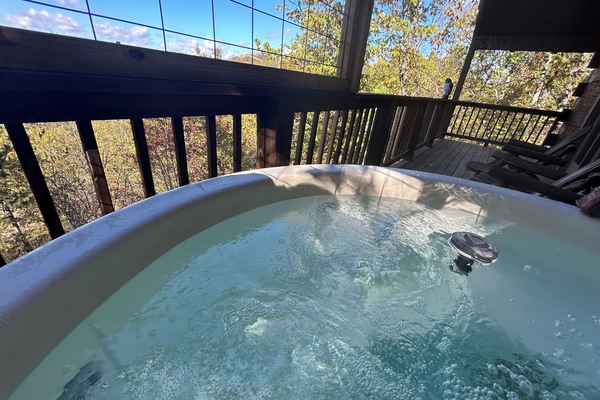Bain à remous extérieur