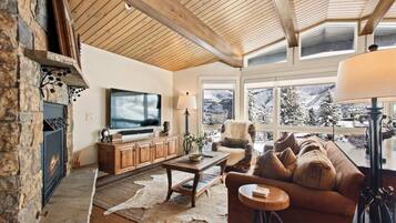 Téléviseur, foyer, chaîne audio