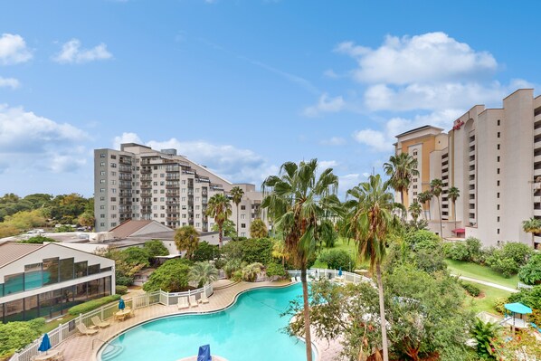 Indoor pool, a heated pool