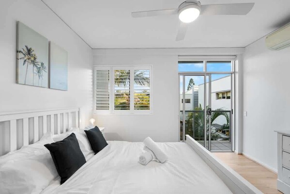 2 bedrooms, iron/ironing board, travel crib, WiFi