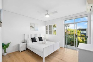 2 bedrooms, iron/ironing board, travel crib, WiFi