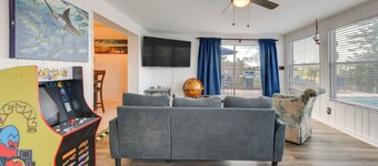 Canal-Front Fishing & Pool: North Port Home