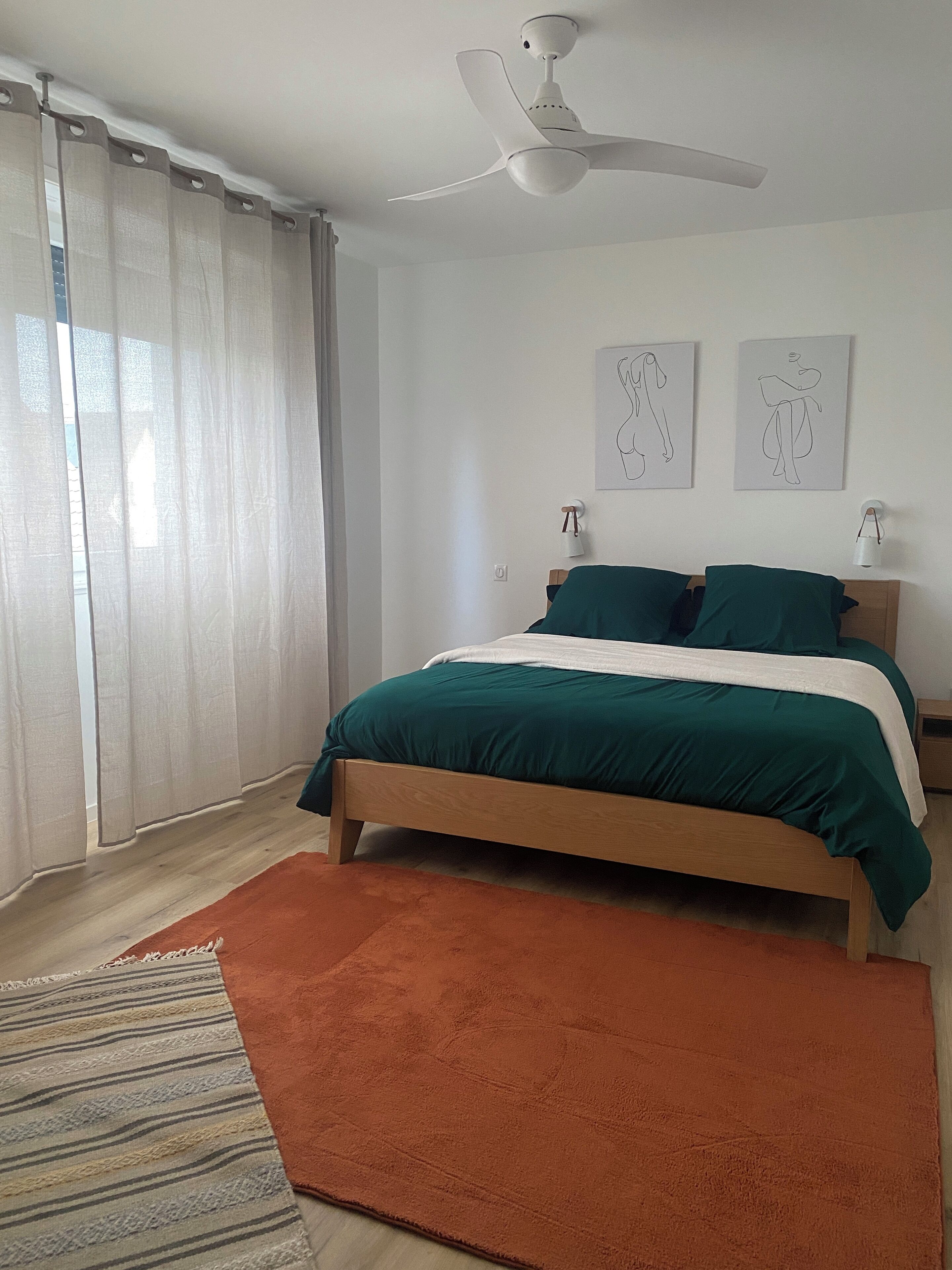 2 bedrooms, iron/ironing board, travel crib, free WiFi