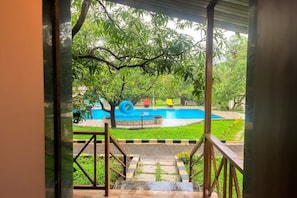 Deluxe Cottage, Pool View