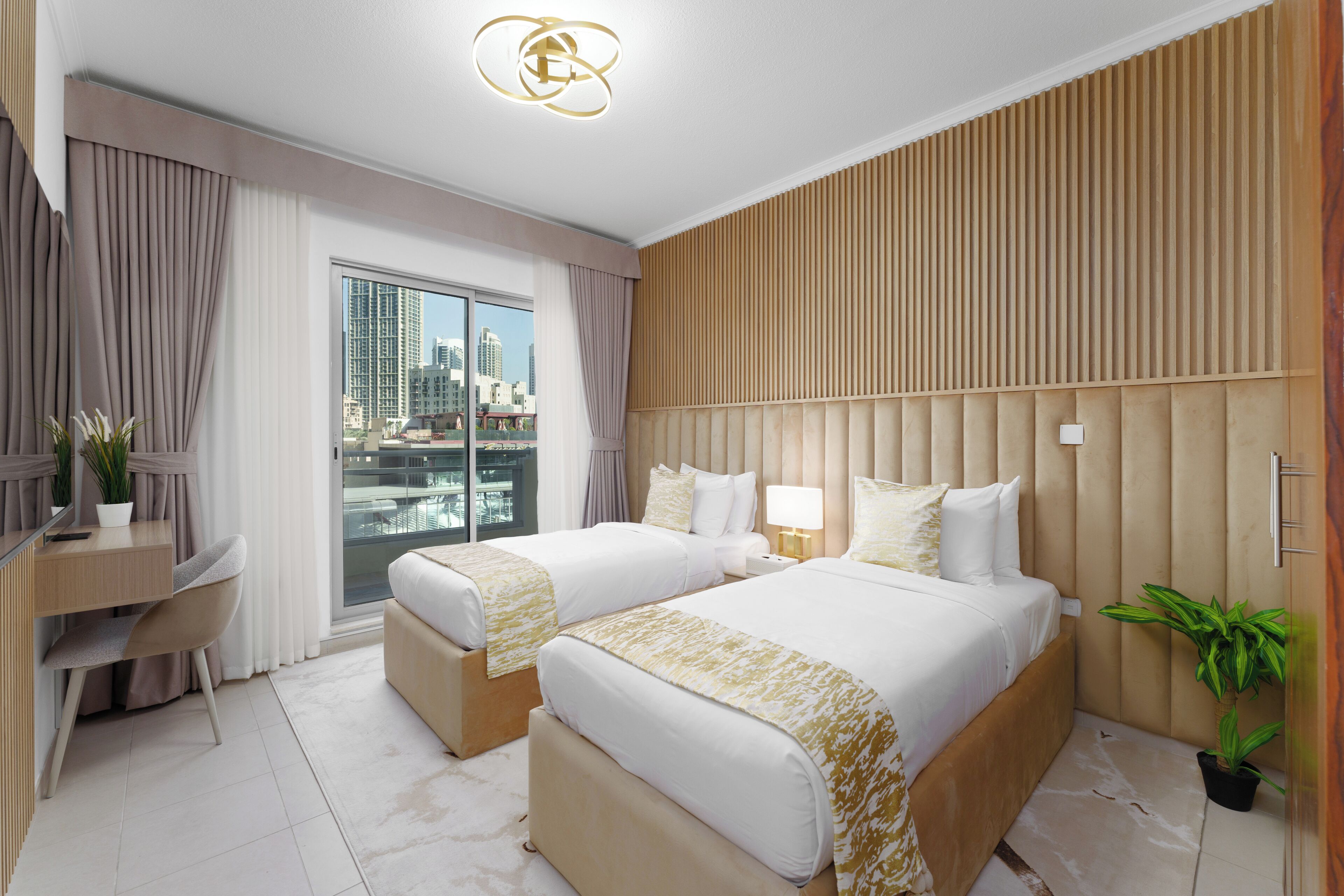 エクスクルーシブ ヴィラ 3 ベッドルーム バルコニー | 3 室のベッドルーム、セーフティボックス (室内)、遮光カーテン、ベビーベッド (無料)