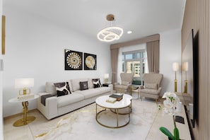 Exclusive Villa, 3 Bedrooms, Balcony | Living area