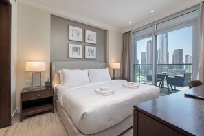 1 bedroom, in-room safe, iron/ironing board, free WiFi - Luxury Living Spectacular Burj Views (Dubai)