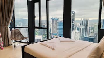 1 bedroom, Egyptian cotton sheets, premium bedding, pillow-top beds
