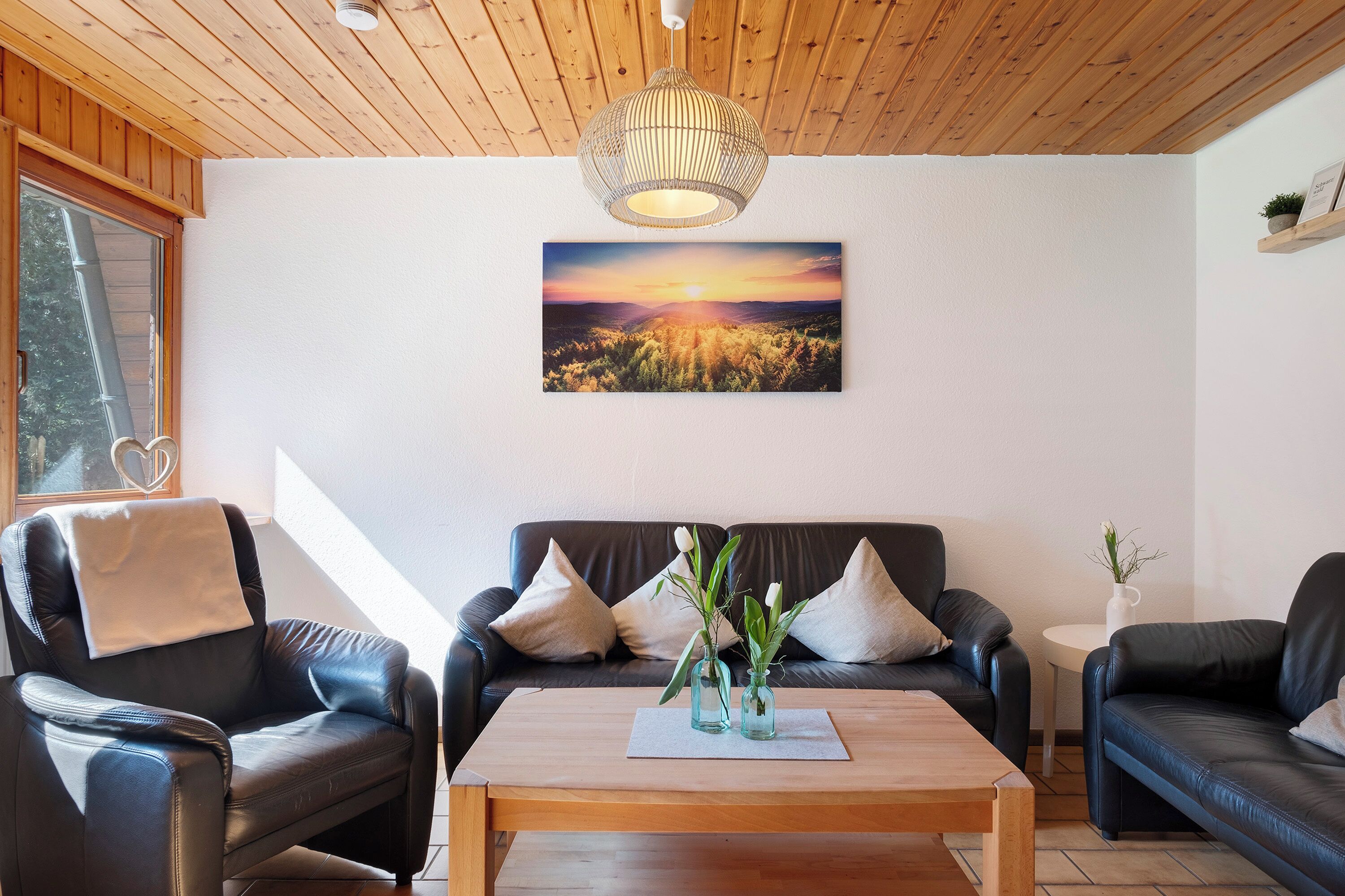 Tv och ett bordtennisbord