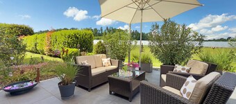 Appartement 'Ferienwohnung Hertkorn' avec terrasse privée, jardin privé et Wi-Fi