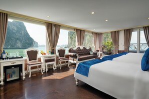 Familien-Vierbettzimmer, Meerblick