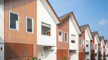 Fassade der Unterkunft