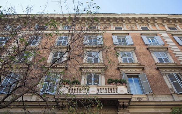 Façade de l’hébergement