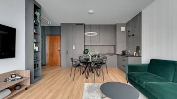 Classic-Apartment | Allergikerbettwaren, individuell dekoriert, individuell eingerichtet
