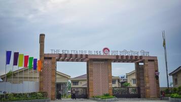 Fassade der Unterkunft