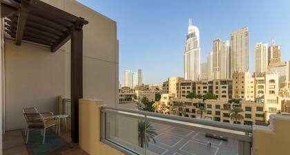 Exclusive Duplex Villa w Panoramic Terrace Overlooking Burj Khalifa