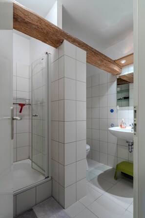 Hair dryer, towels, soap, toilet paper - Business & Travel - Your second home - near Schwerin Unesco (Picher)