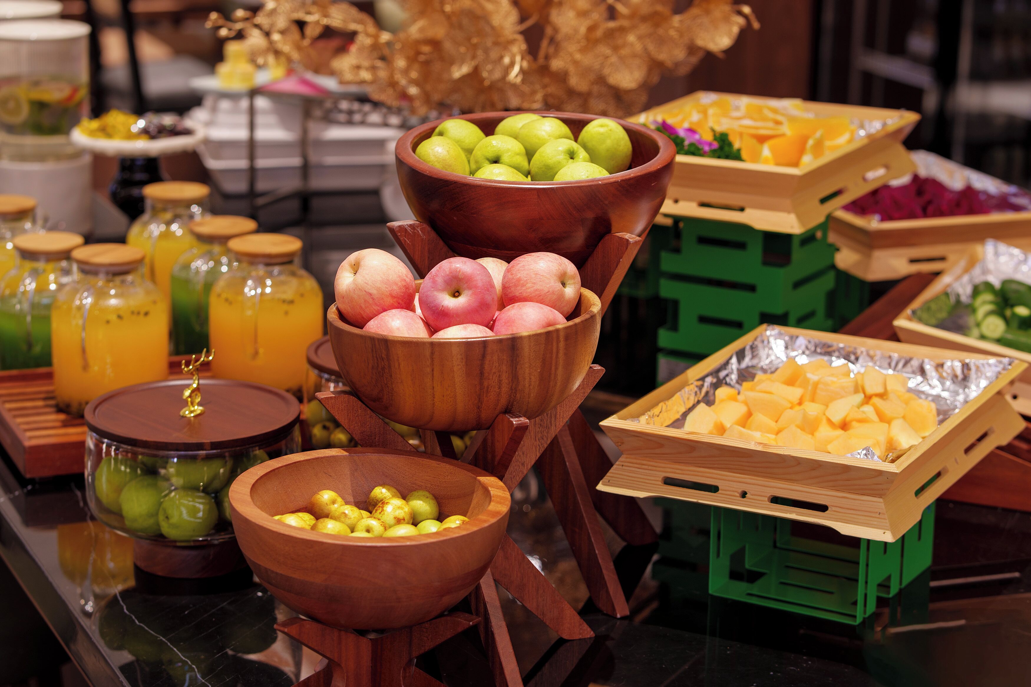 Desayuno buffet incluido todos los días 