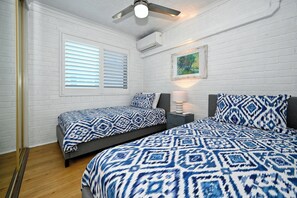 2 habitaciones, tabla de planchar con plancha y wifi gratis 