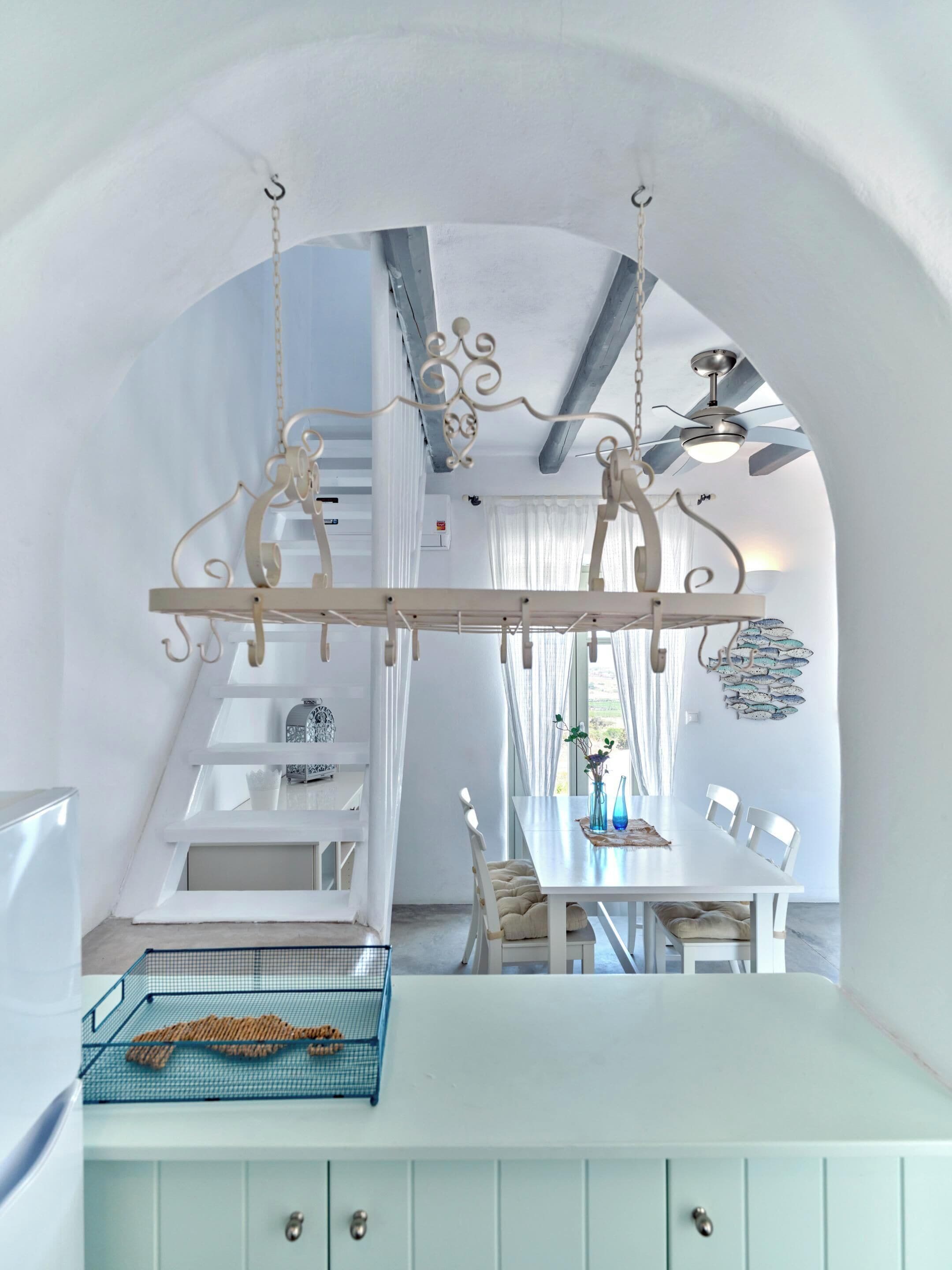 Villa Elpida | 私人厨房 | 烤箱、意式浓缩咖啡机、茶具/咖啡用具、电热水壶