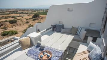 Villa Filoxenia | Blick auf die Berge