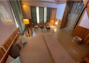 Familien-Vierbettzimmer, Blick auf den Innenhof