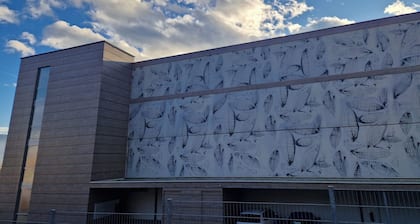 Altmünster with a view of the Traunstein