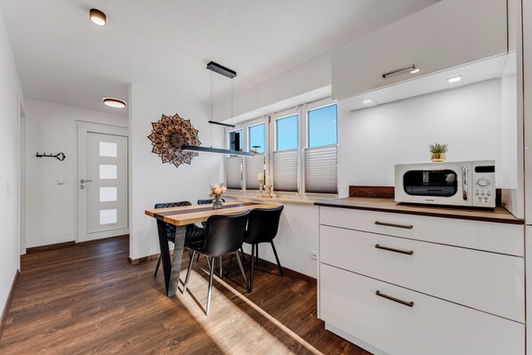 Dining - Vacation apartment "beim Kistlar" - with organic products (Marktoberdorf)