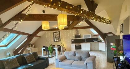 Superbe T3 meublĂ© et Ă©quipĂ© dĂ©corĂ© pour les fĂȘtes de fin d'annĂ©e