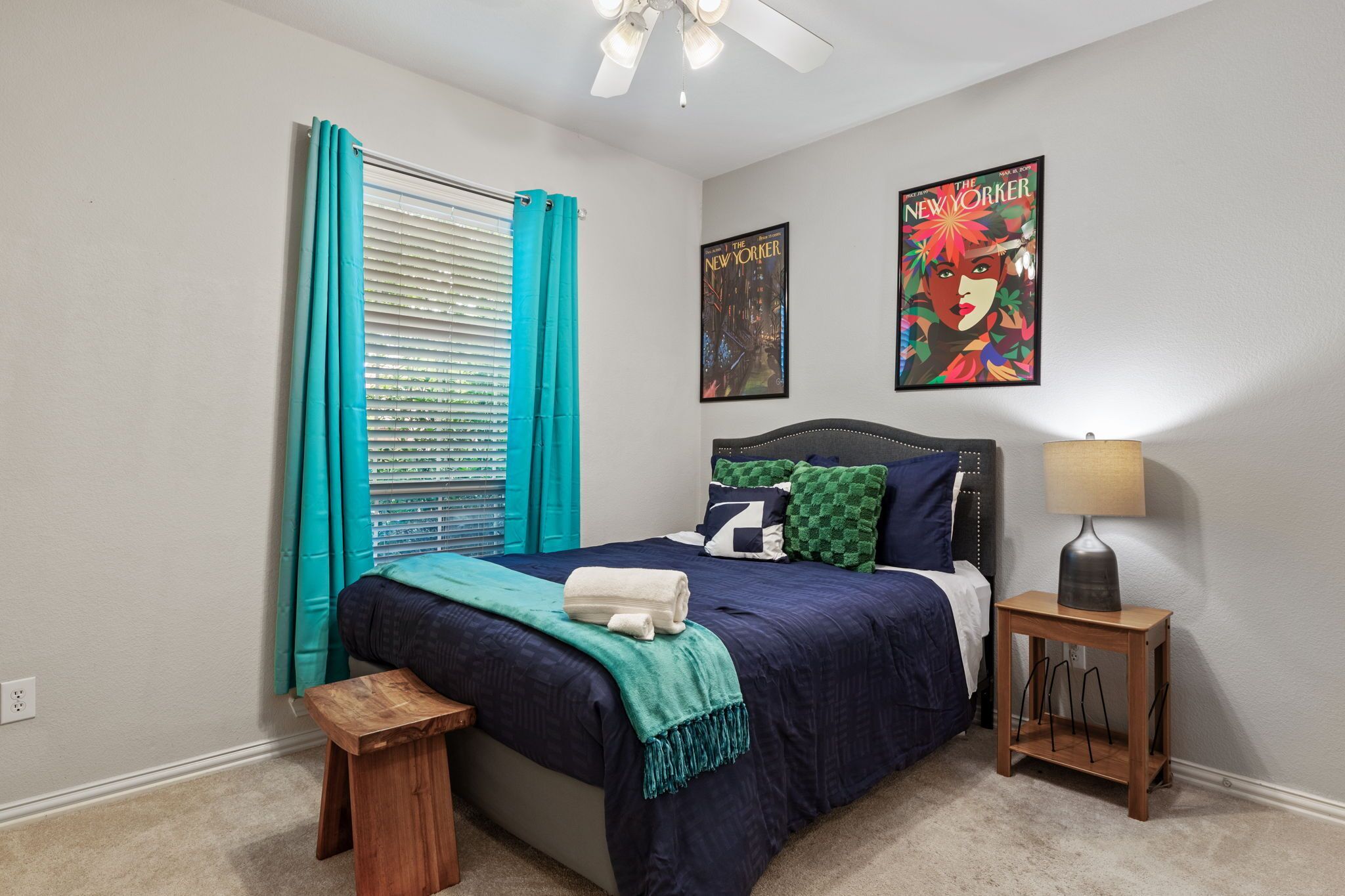 4 多间卧室、熨斗/熨衣板、WiFi、床单