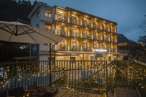 Fassade der Unterkunft