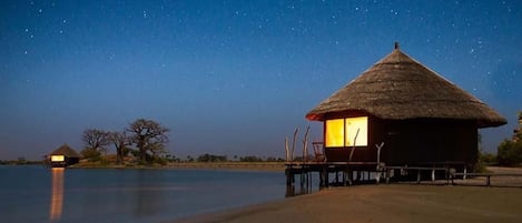 Front of property – evening/night