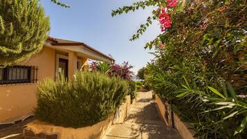 Fassade der Unterkunft