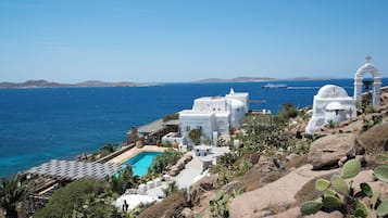 TOPOS MYKONOS POSEIDON VILLA | Terrasse/Patio