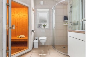 Douche, séchoir à cheveux