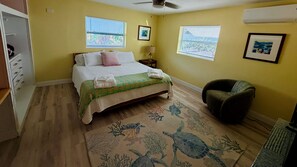 1 bedroom, desk, WiFi, bed sheets