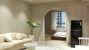 Superior Apartment, 1 Bedroom, City View | Pillow-top beds, in-room safe, desk, laptop workspace - ICON 56 Luxury Aparment (Ho Chi Minh City)