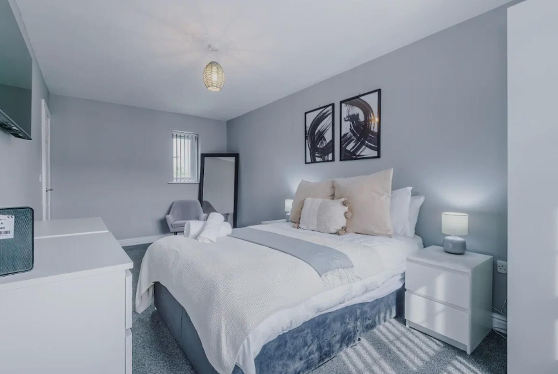 Huis | 3 slaapkamers, een strijkplank/strijkijzer, gratis wifi, beddengoed