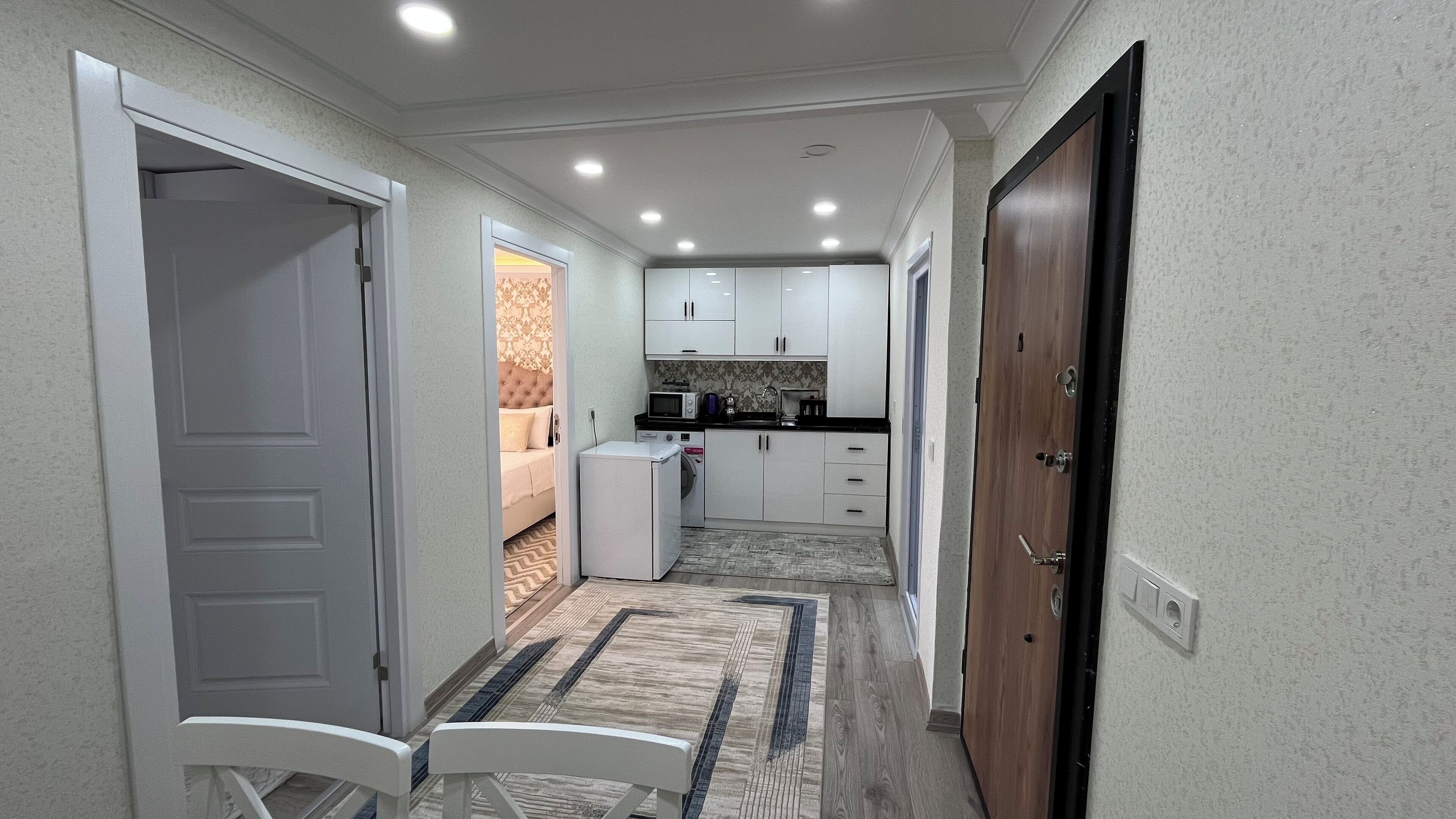 Suíte luxo | Cozinha privada | Moedor de café, forno com torradeira