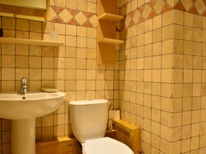 Bathroom - Renovated duplex for 8, 3 min to slopes, balcony and free parking (La Plagne Montchavin Les Coches)