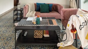 Apartamento, 2 habitaciones | Zona de estar