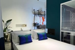 1 bedroom, in-room safe, iron/ironing board, travel crib