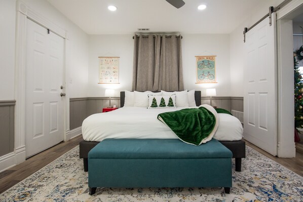 1 chambre, fer et planche à repasser, accès au Wi-Fi (inclus)