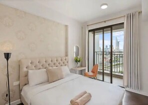 Deluxe Apartment, 2 Bedrooms, City View | Memory foam beds, in-room safe, desk, laptop workspace - RiverGate Apartment View  Residence  (Ho Chi Minh City)
