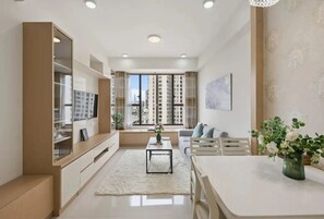 Deluxe Apartment, 2 Bedrooms, City View | Memory foam beds, in-room safe, desk, laptop workspace - RiverGate Apartment View  Residence  (Ho Chi Minh City)