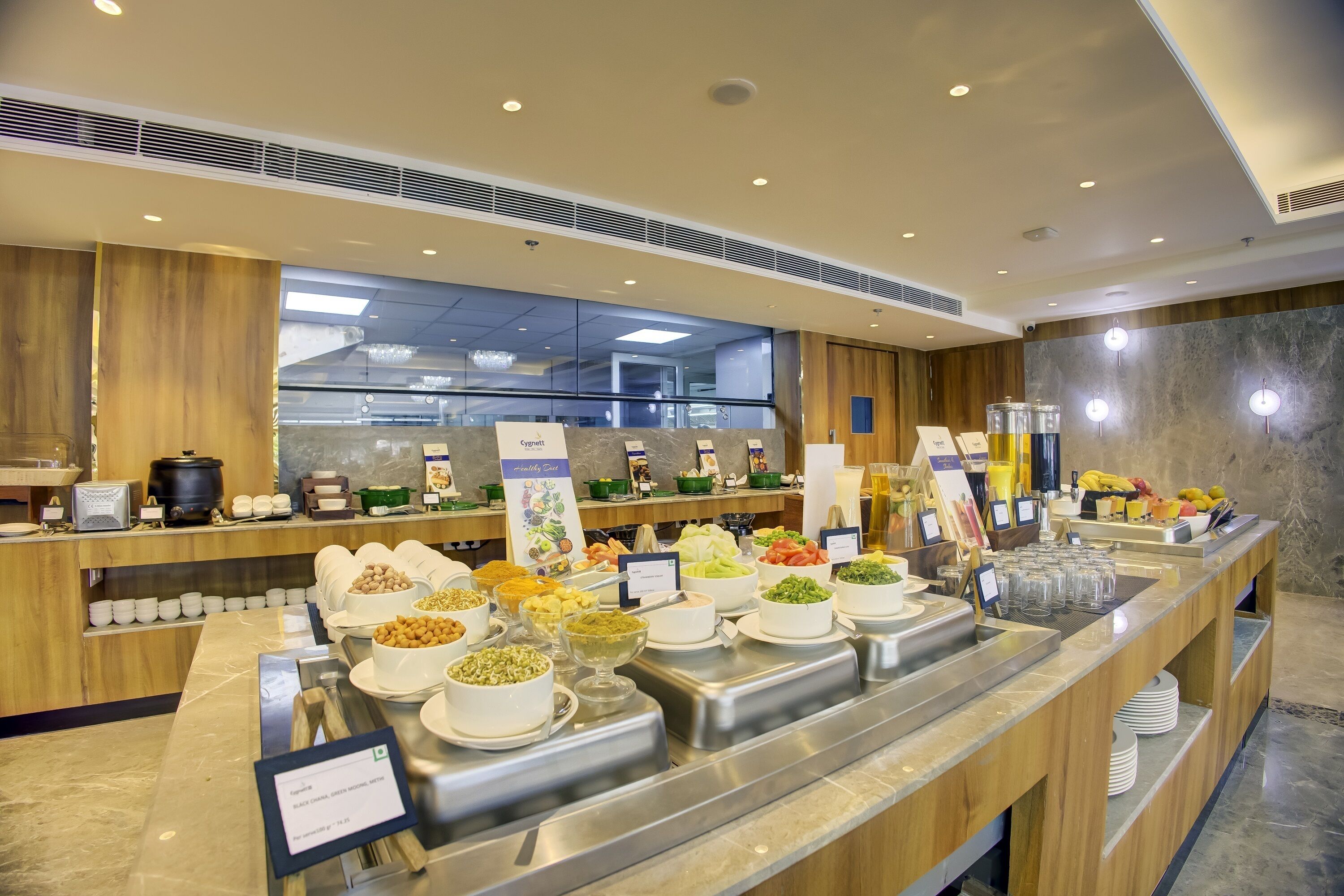 Breakfast buffet